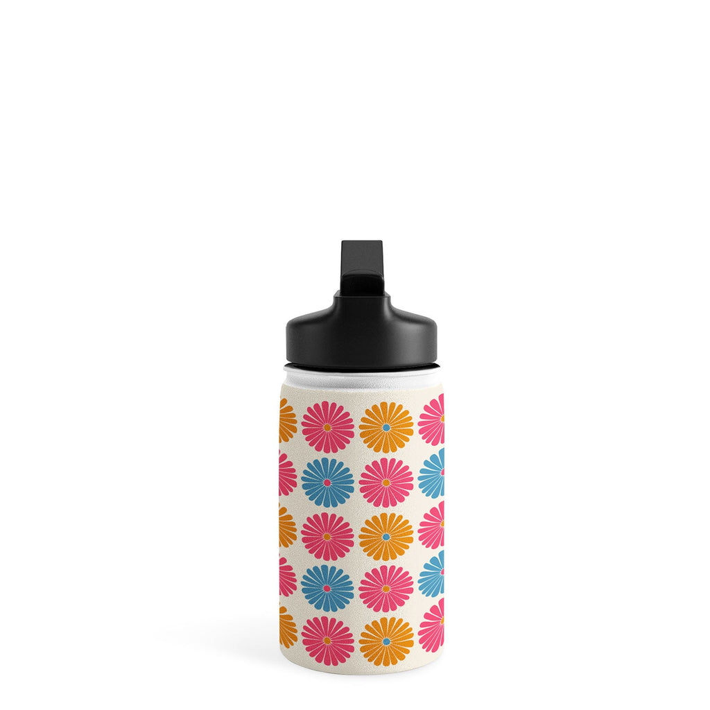 Colour Poems Daisy Pattern Multicolor II Water Bottle