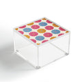 Colour Poems Daisy Pattern Multicolor II Acrylic Box