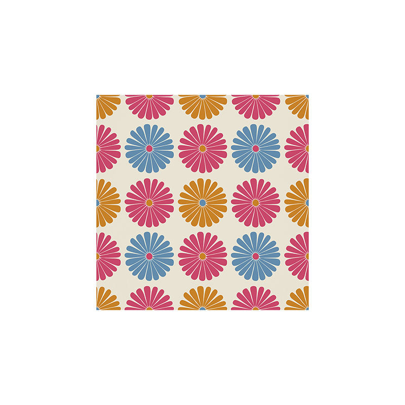 Colour Poems Daisy Pattern Multicolor II Art Print