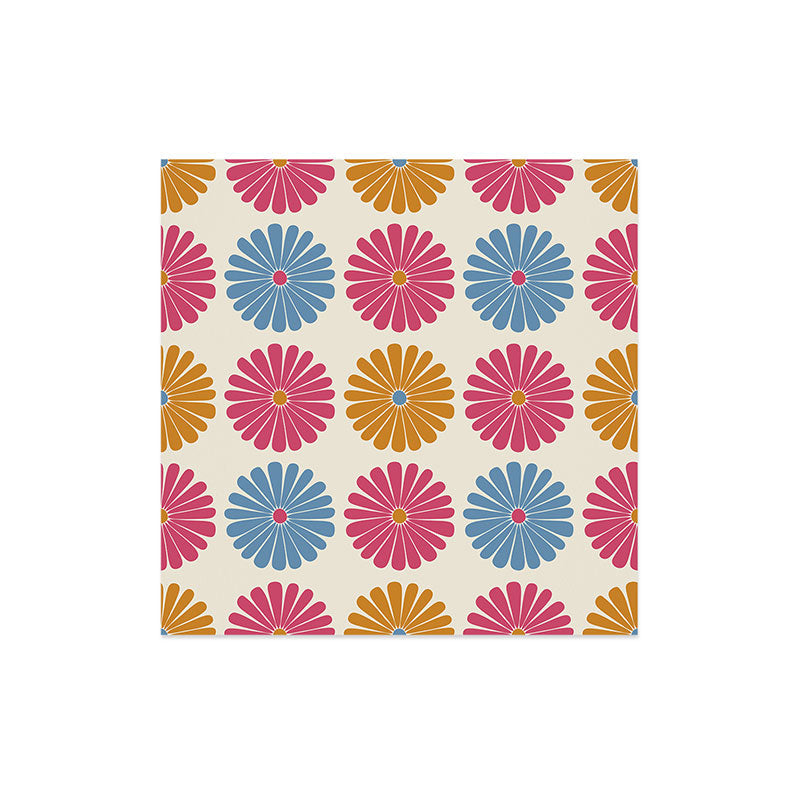 Colour Poems Daisy Pattern Multicolor II Art Print