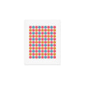 Colour Poems Daisy Pattern Multicolor II Art Print
