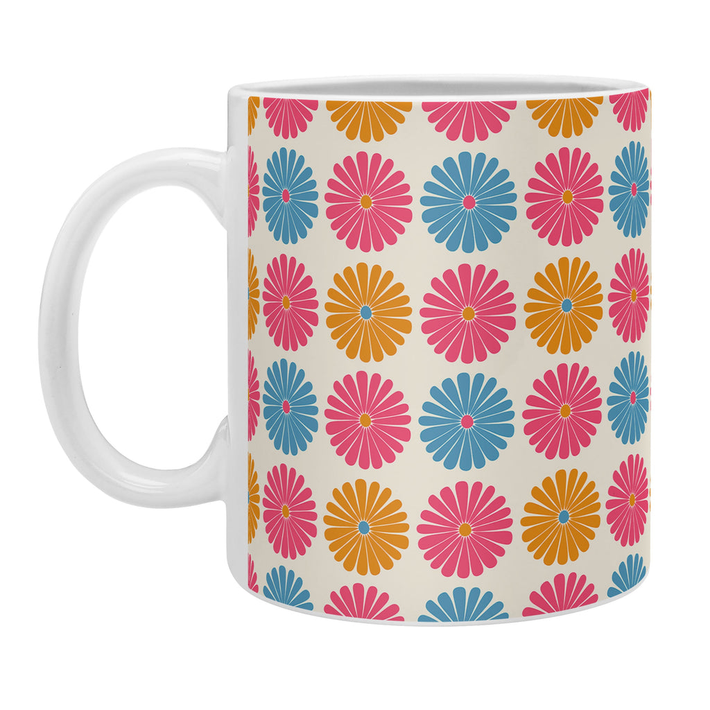 Colour Poems Daisy Pattern Multicolor II Coffee Mug