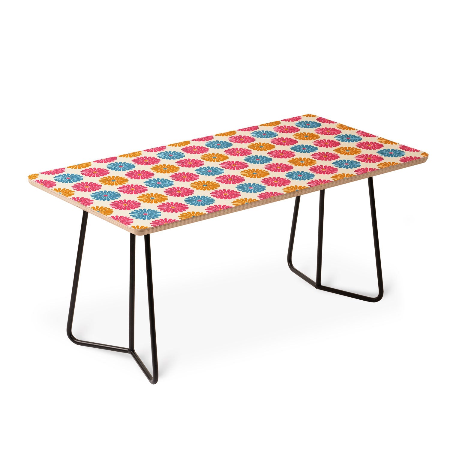 Colour Poems Daisy Pattern Multicolor II Coffee Table