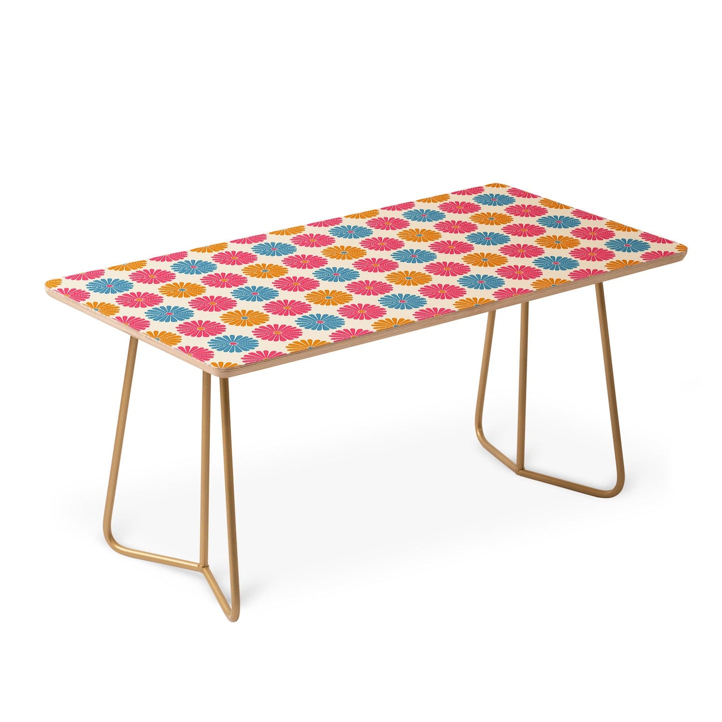 Colour Poems Daisy Pattern Multicolor II Coffee Table