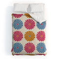Colour Poems Daisy Pattern Multicolor II Comforter