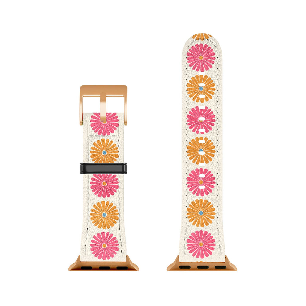 Colour Poems Daisy Pattern Multicolor II Apple Watch Band