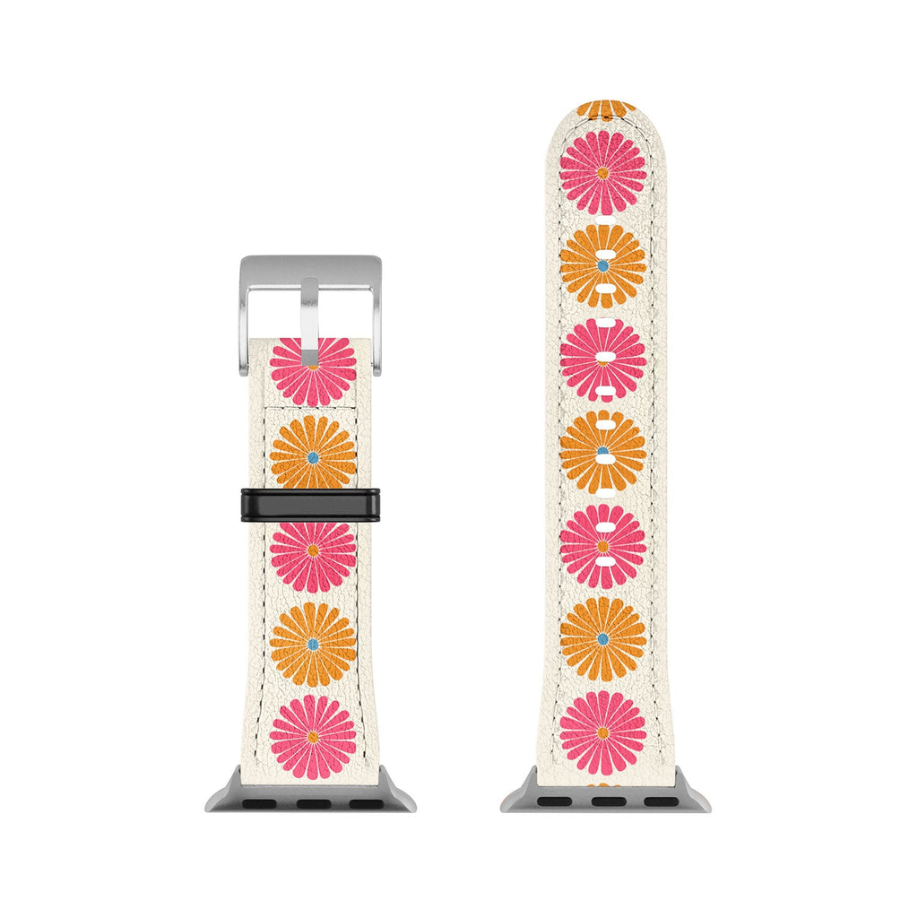 Colour Poems Daisy Pattern Multicolor II Apple Watch Band