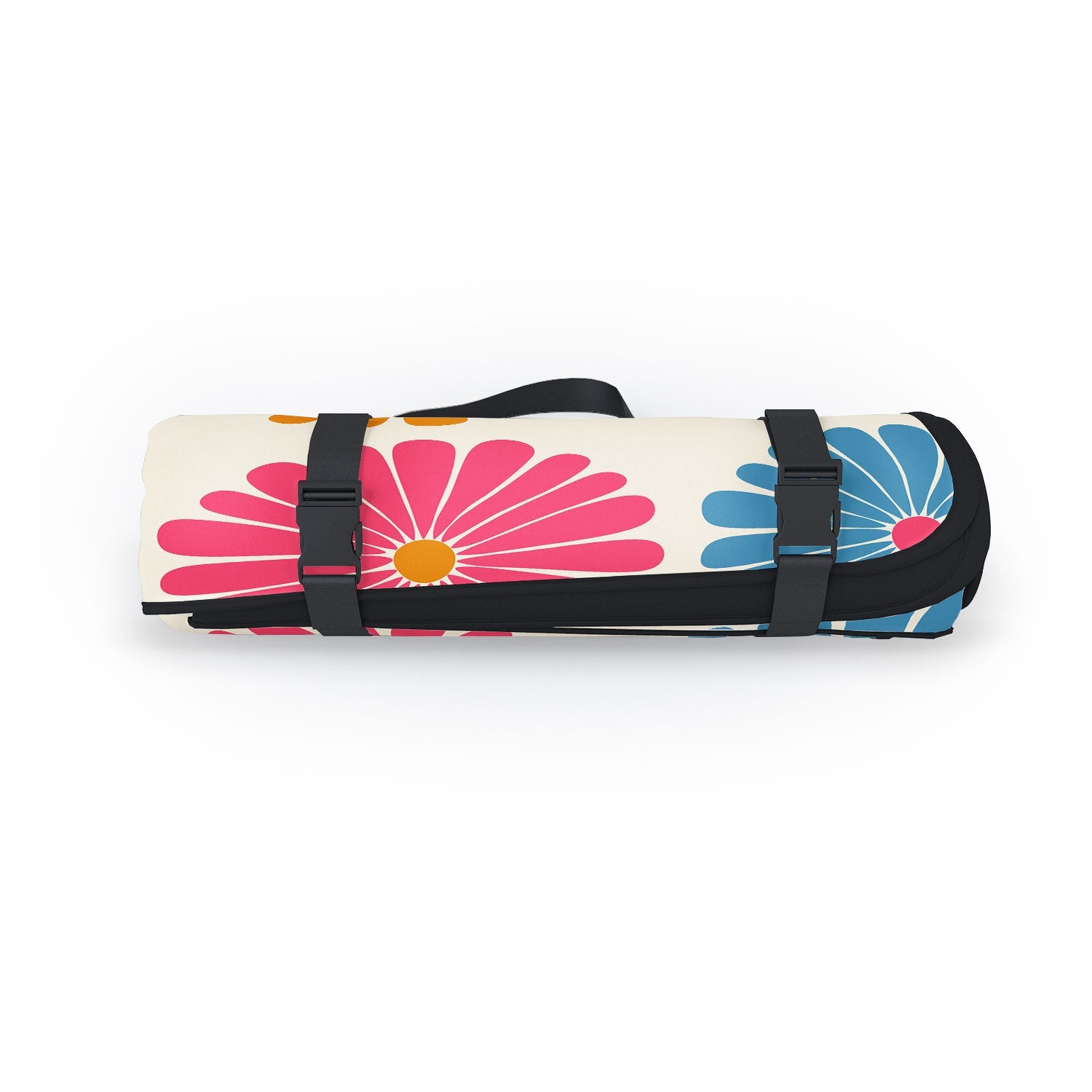 Colour Poems Daisy Pattern Multicolor II Picnic Blanket