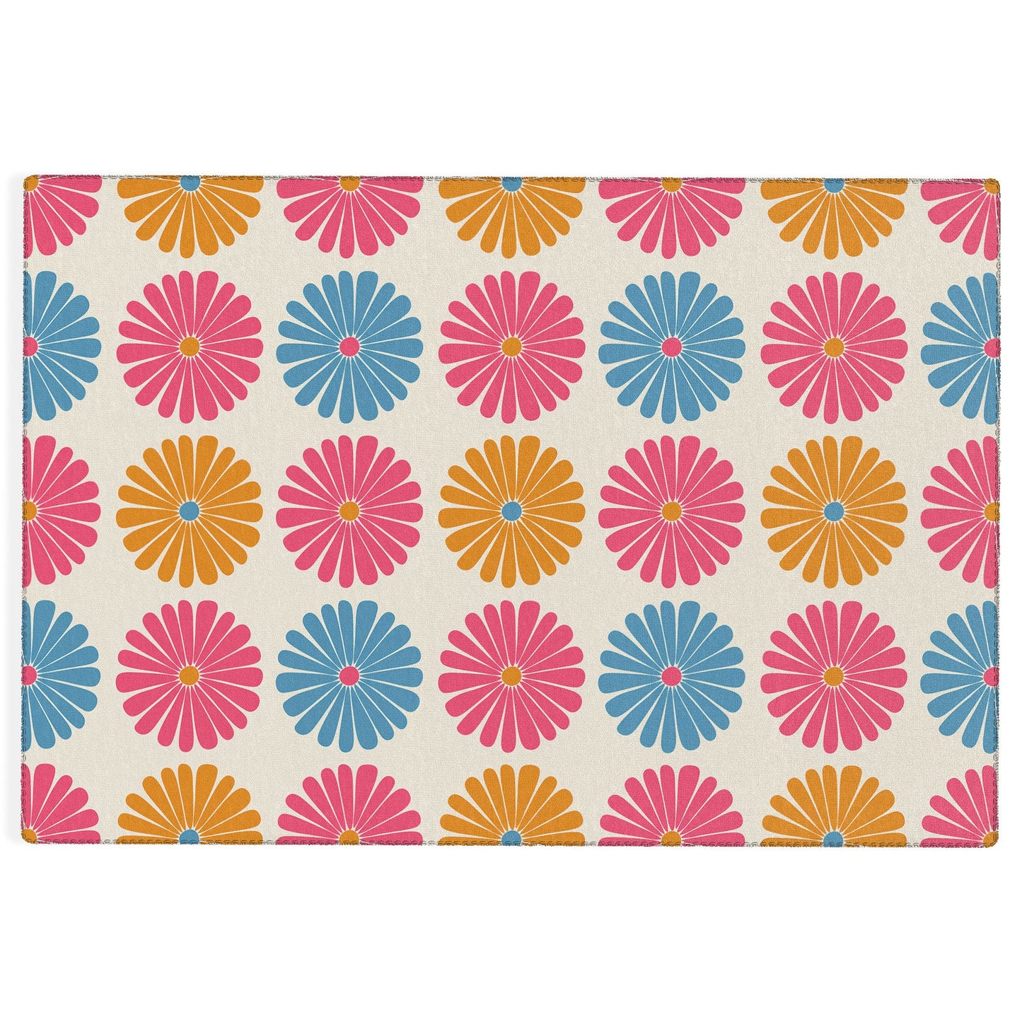 Colour Poems Daisy Pattern Multicolor II Outdoor Rug