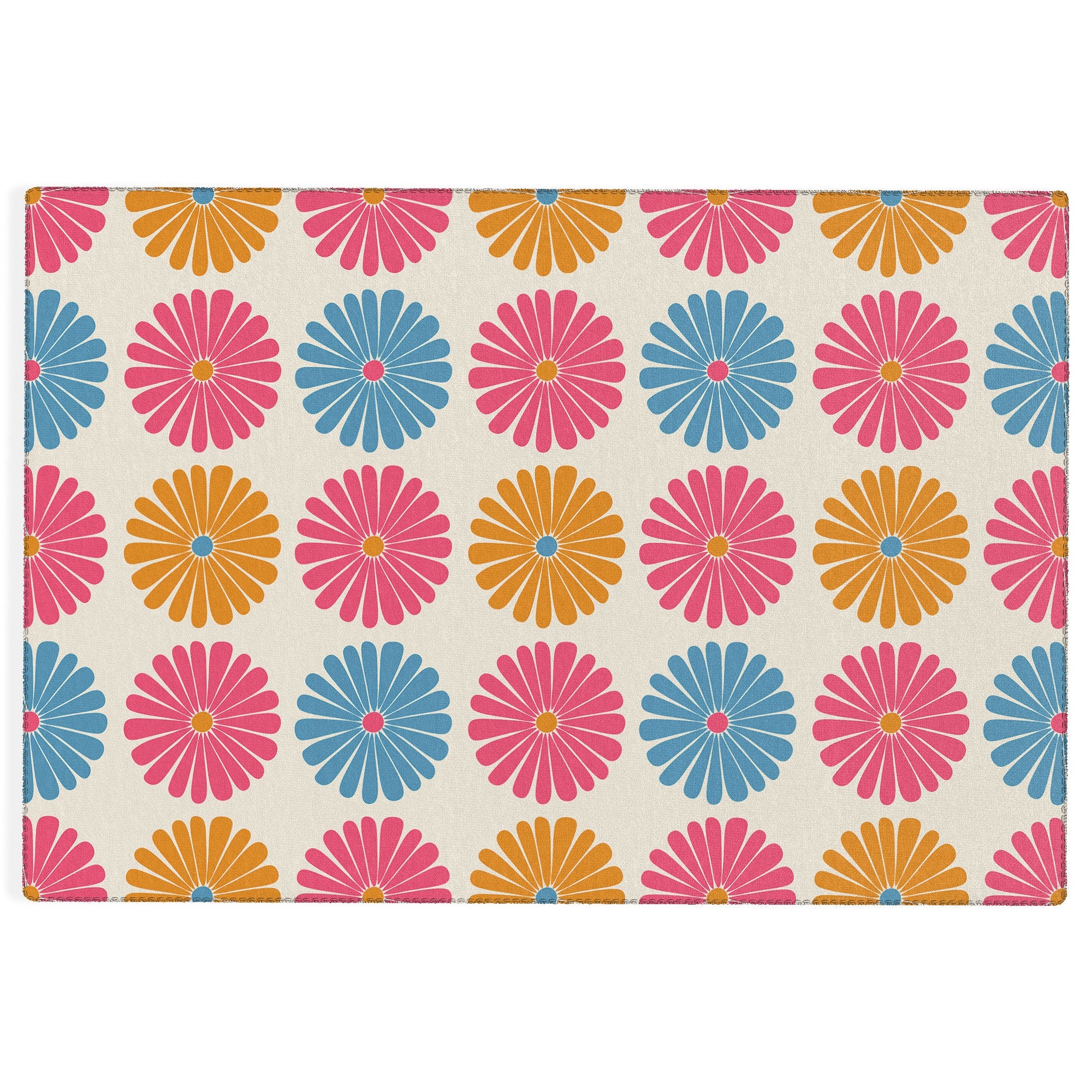 Colour Poems Daisy Pattern Multicolor II Outdoor Rug
