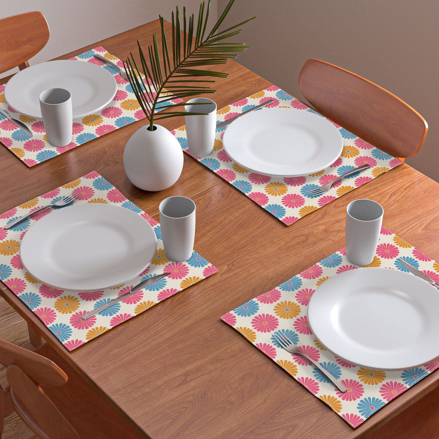 Colour Poems Daisy Pattern Multicolor II Placemat