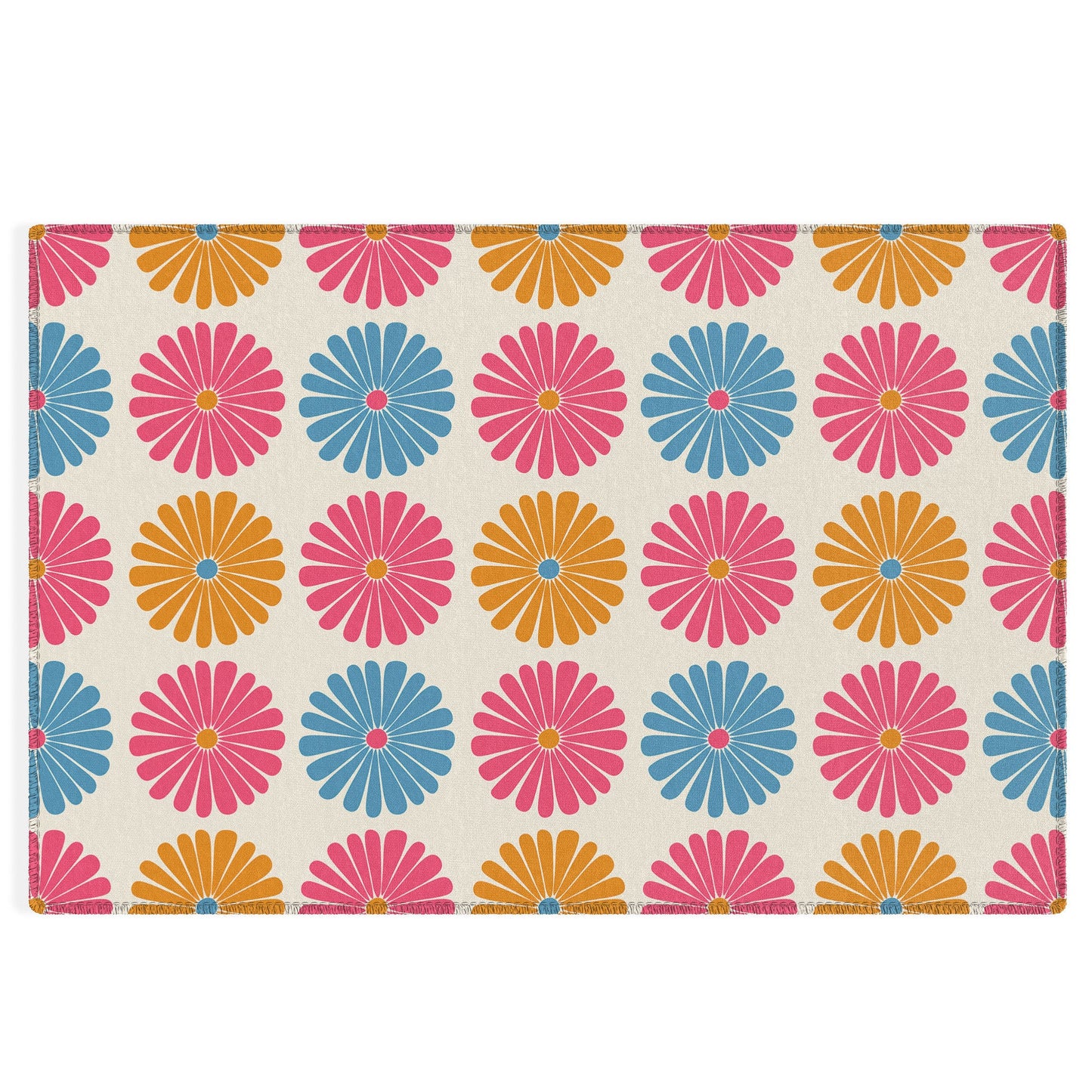 Colour Poems Daisy Pattern Multicolor II Outdoor Rug