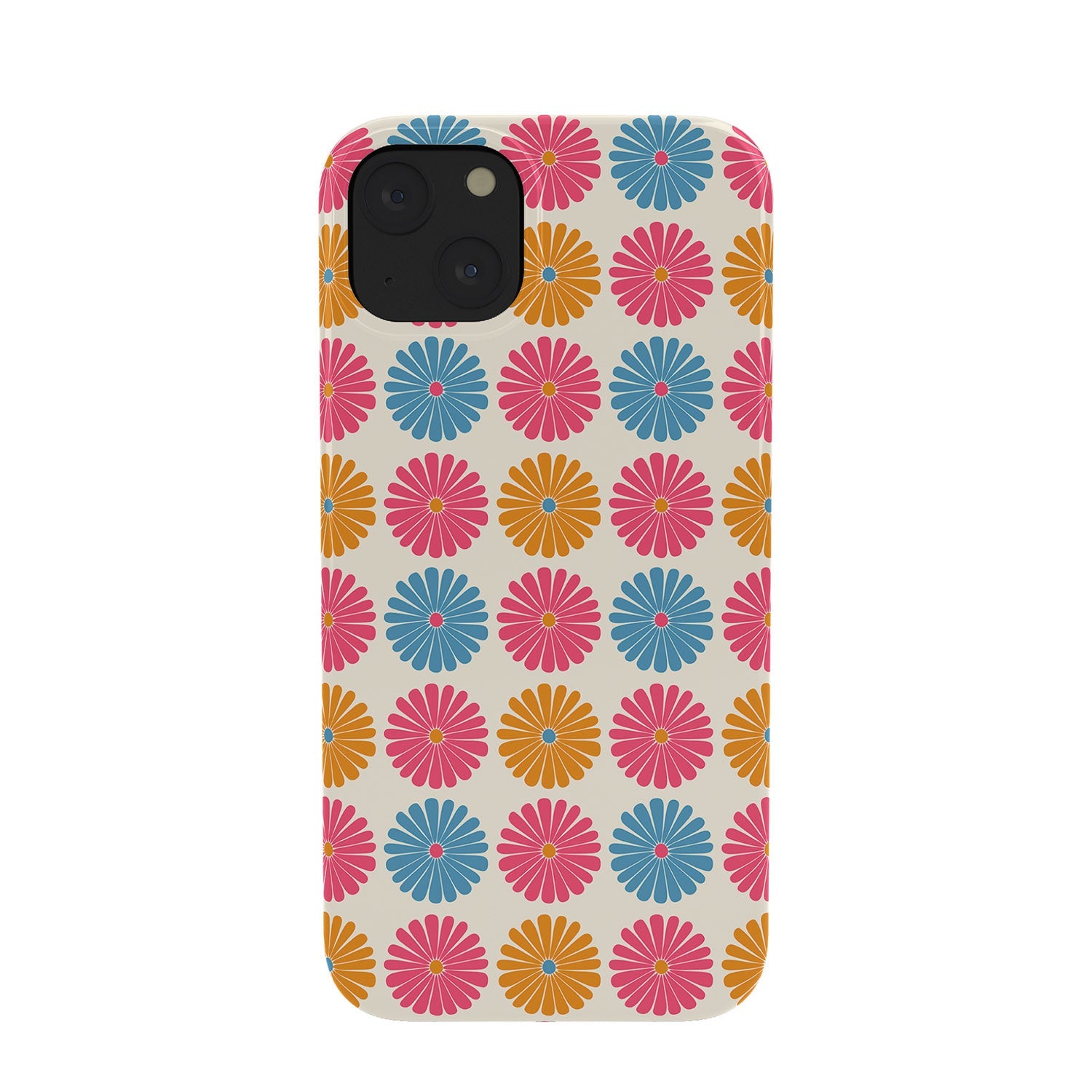 Colour Poems Daisy Pattern Multicolor II Phone Case