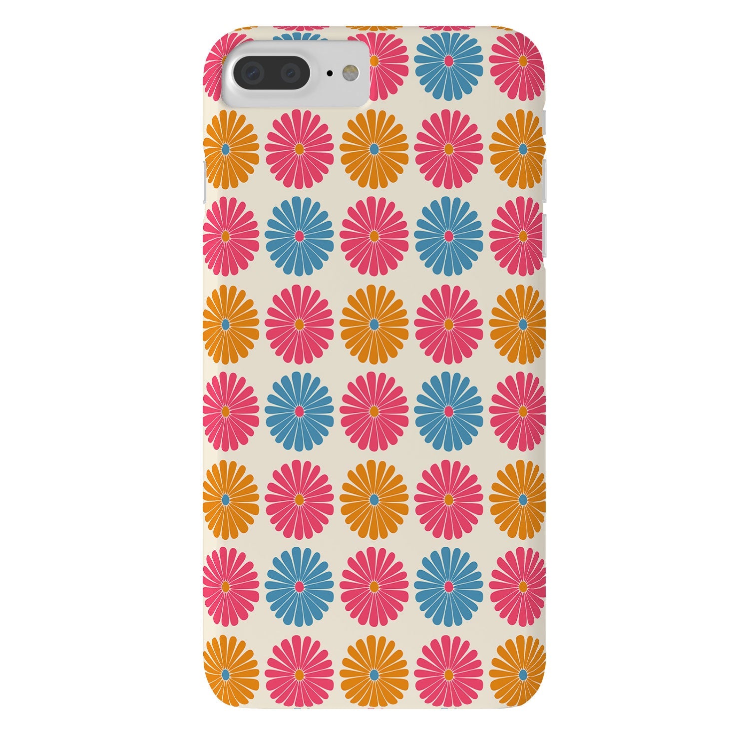 Colour Poems Daisy Pattern Multicolor II Phone Case
