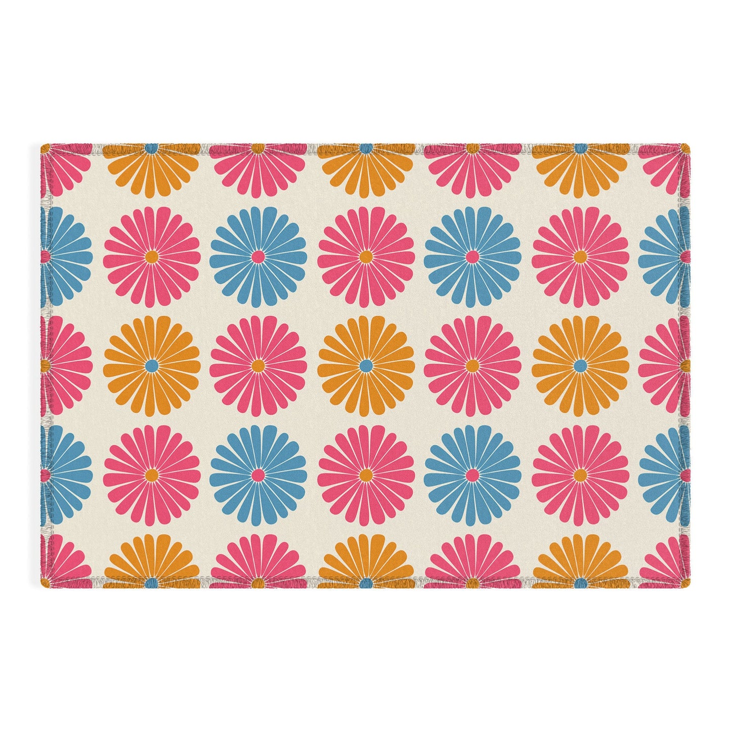 Colour Poems Daisy Pattern Multicolor II Outdoor Rug