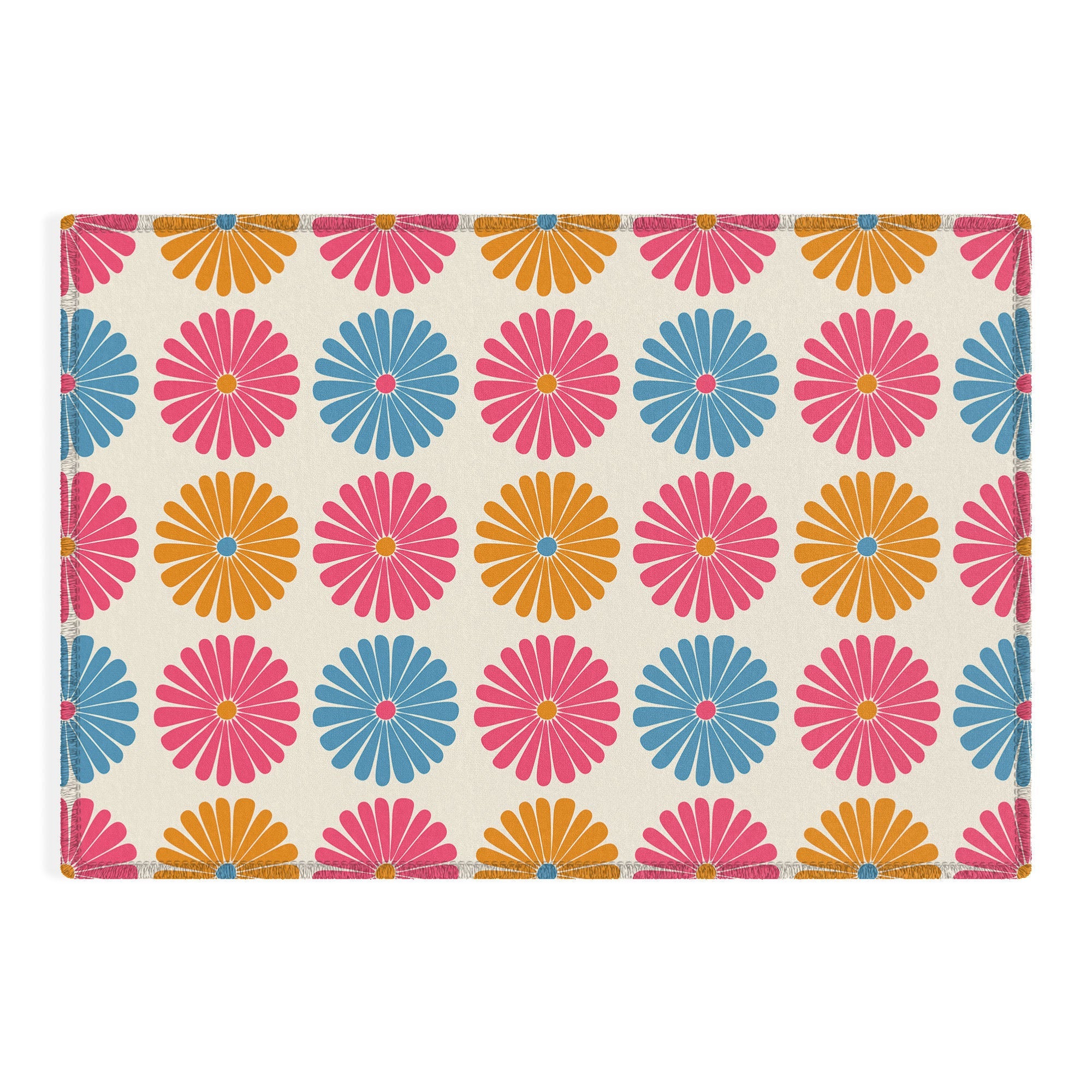 Colour Poems Daisy Pattern Multicolor II Outdoor Rug
