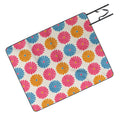 Colour Poems Daisy Pattern Multicolor II Picnic Blanket