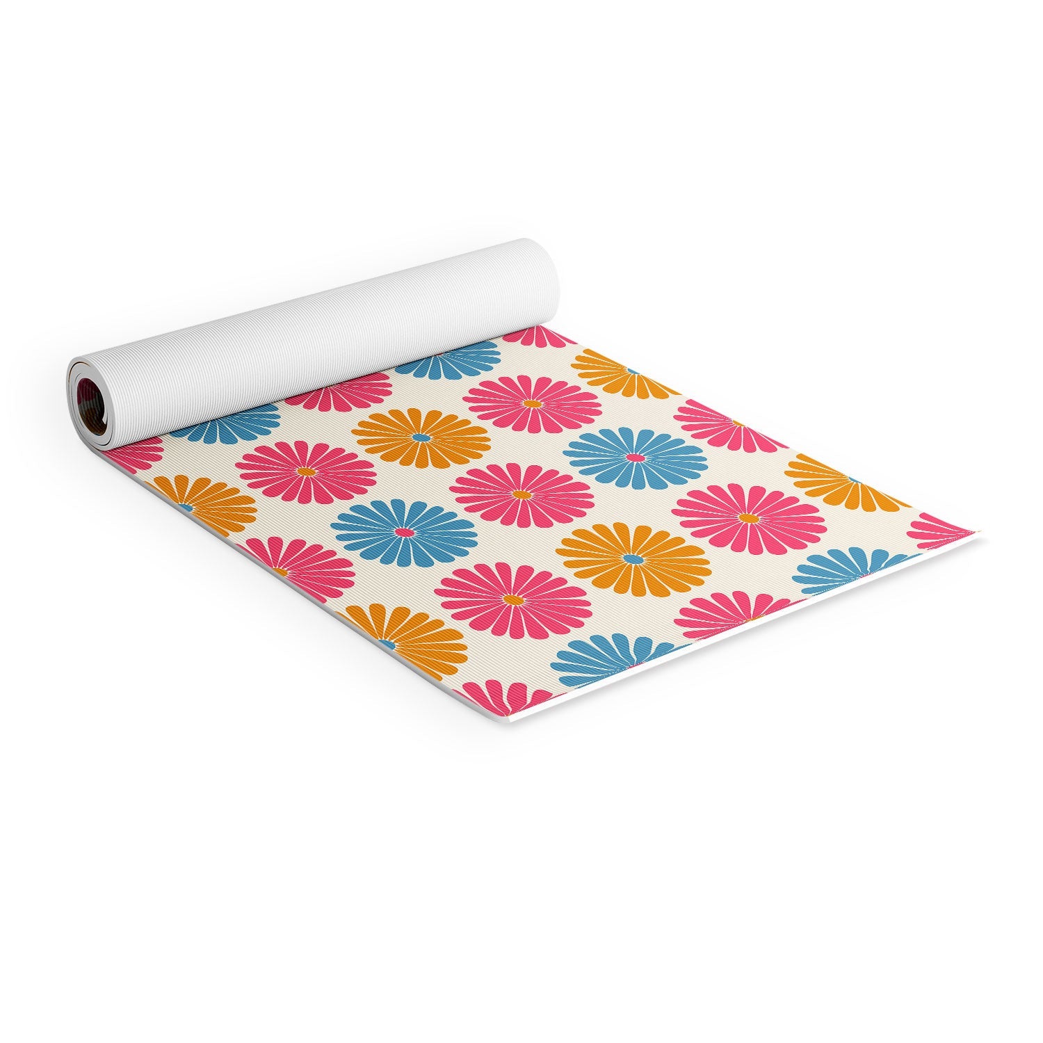 Colour Poems Daisy Pattern Multicolor II Yoga Mat