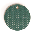 Colour Poems Dragonfly Minimalism Green Cutting Board Round