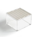 Colour Poems Dragonfly Pattern Black White Acrylic Box