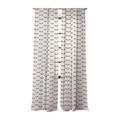 Colour Poems Dragonfly Pattern Black White Sheer Non Repeat