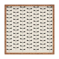 Colour Poems Dragonfly Pattern Black White Square Tray