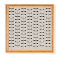 Colour Poems Dragonfly Pattern Black White Framed Wall Art