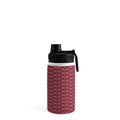 Colour Poems Dragonfly Pattern Mauve Water Bottle