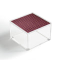 Colour Poems Dragonfly Pattern Mauve Acrylic Box