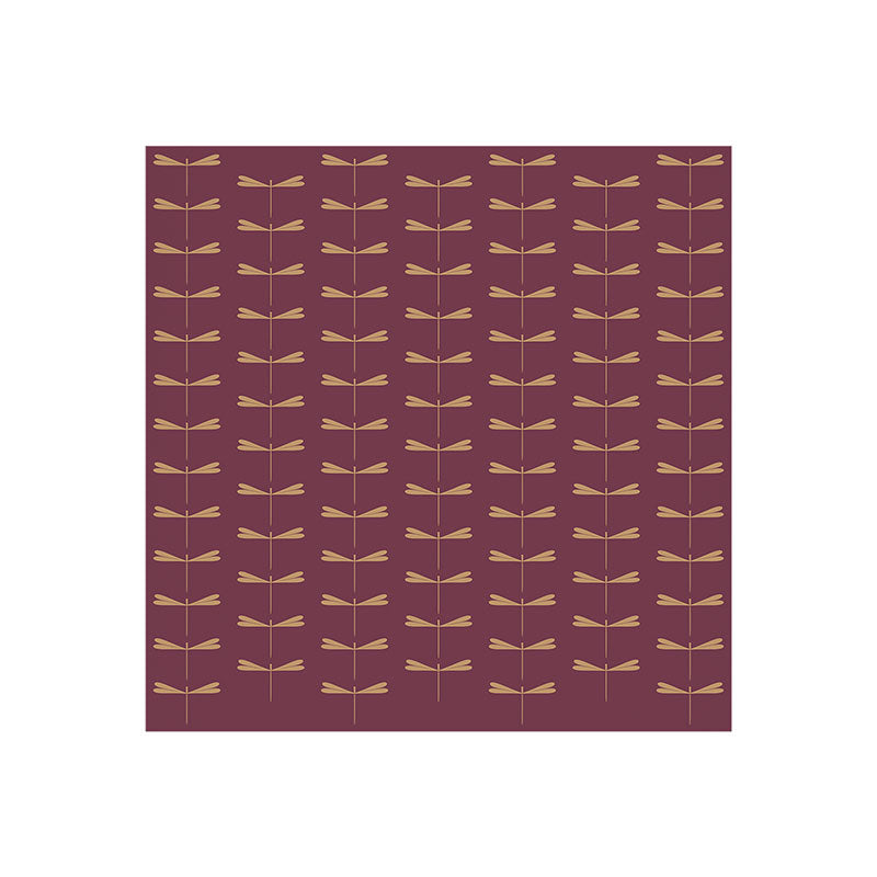 Colour Poems Dragonfly Pattern Mauve Art Print