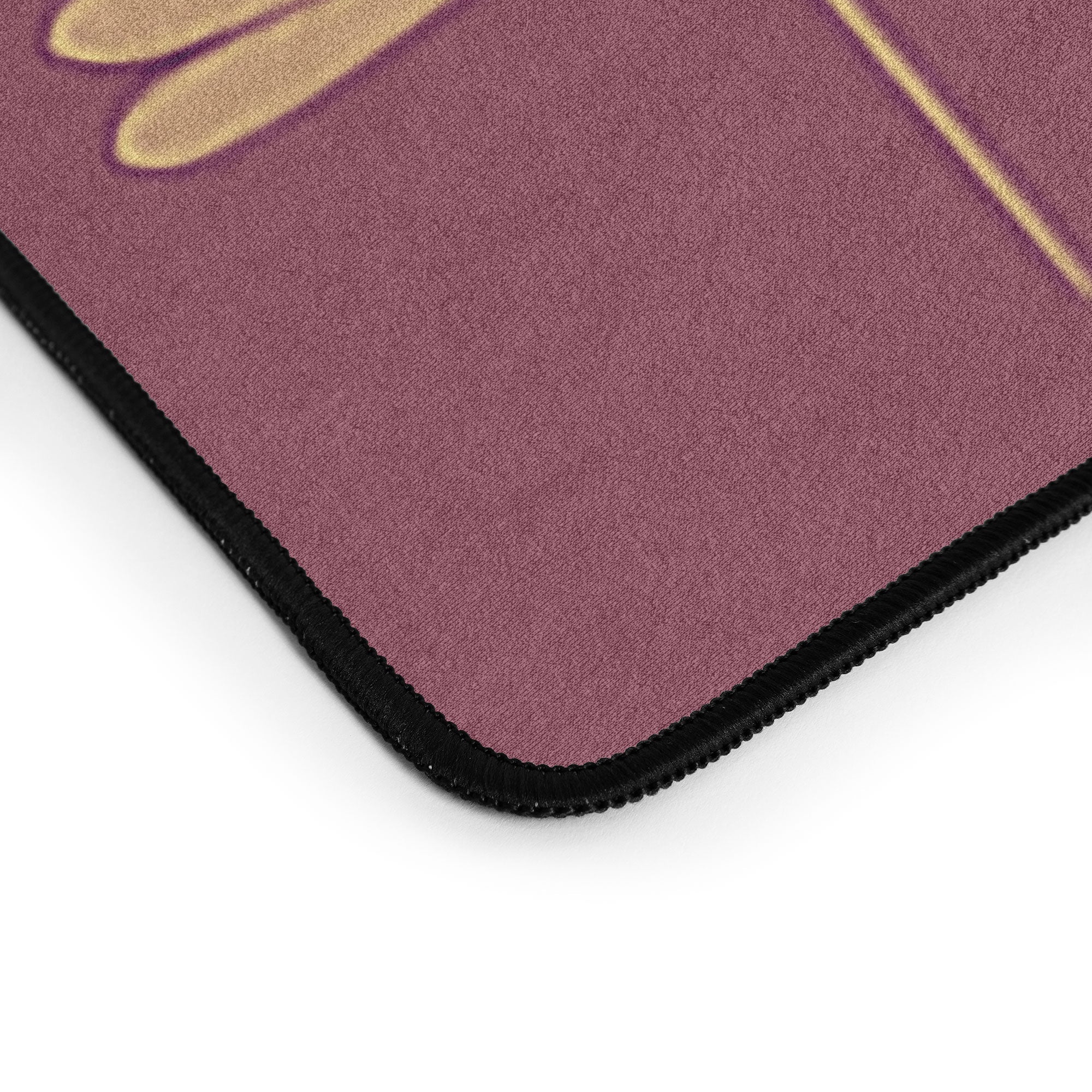Colour Poems Dragonfly Pattern Mauve Desk Mat