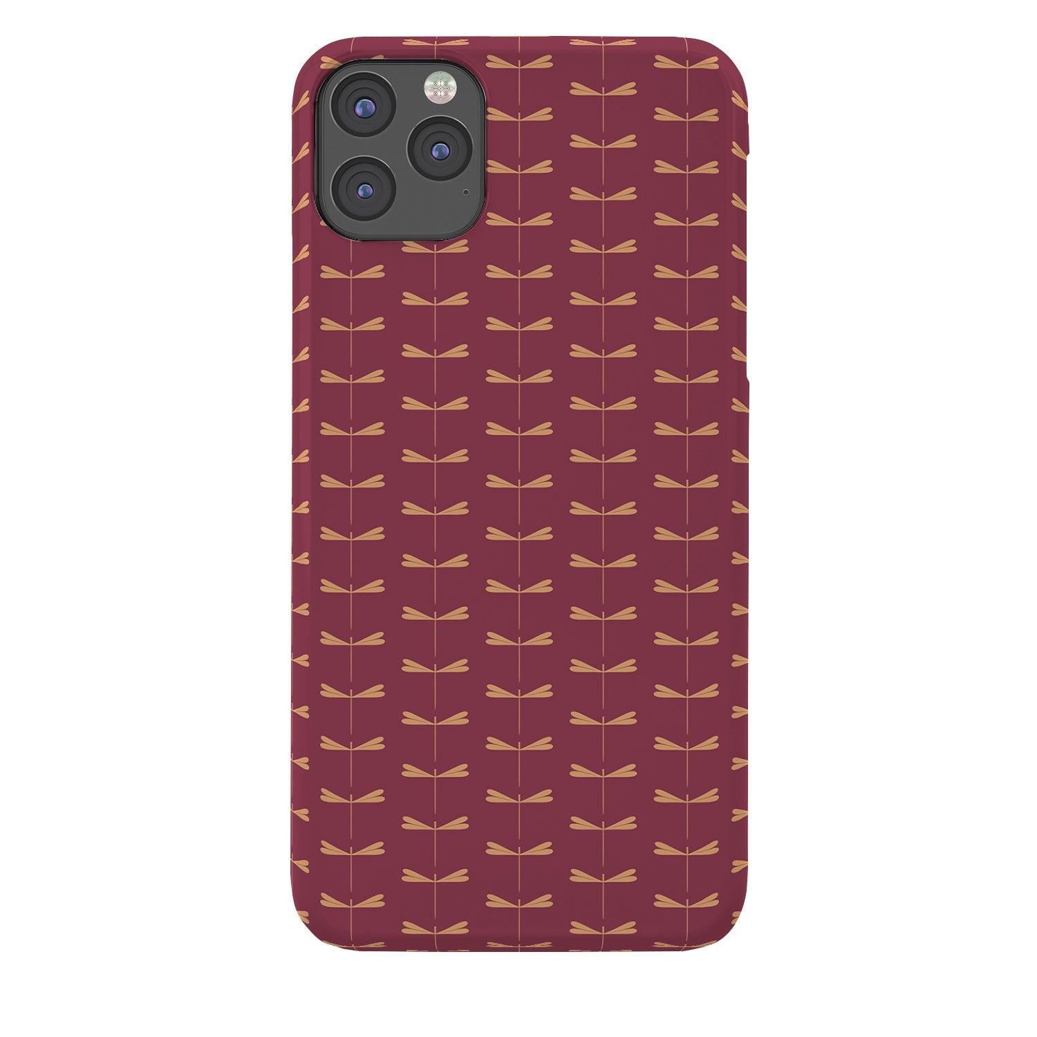 Colour Poems Dragonfly Pattern Mauve Phone Case