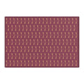 Colour Poems Dragonfly Pattern Mauve Outdoor Rug