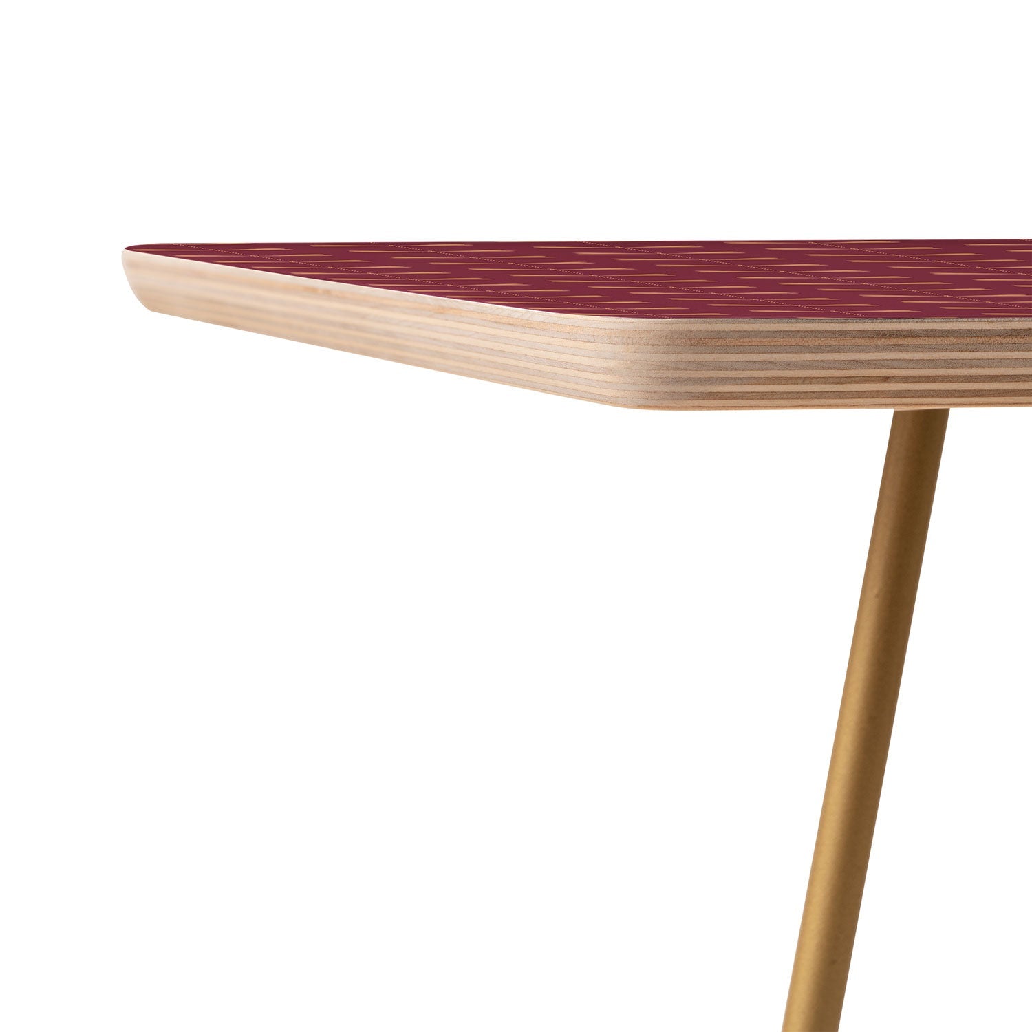 Colour Poems Dragonfly Pattern Mauve Side Table