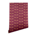 Colour Poems Dragonfly Pattern Mauve Wallpaper