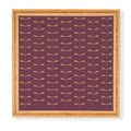 Colour Poems Dragonfly Pattern Mauve Framed Wall Art