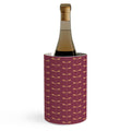 Colour Poems Dragonfly Pattern Mauve Wine Chiller