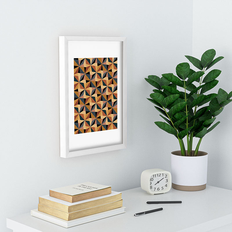 Colour Poems Kaleidoscope I Recessed Framing Rectangle