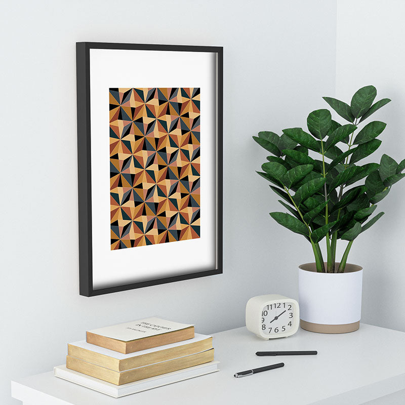 Colour Poems Kaleidoscope I Recessed Framing Rectangle