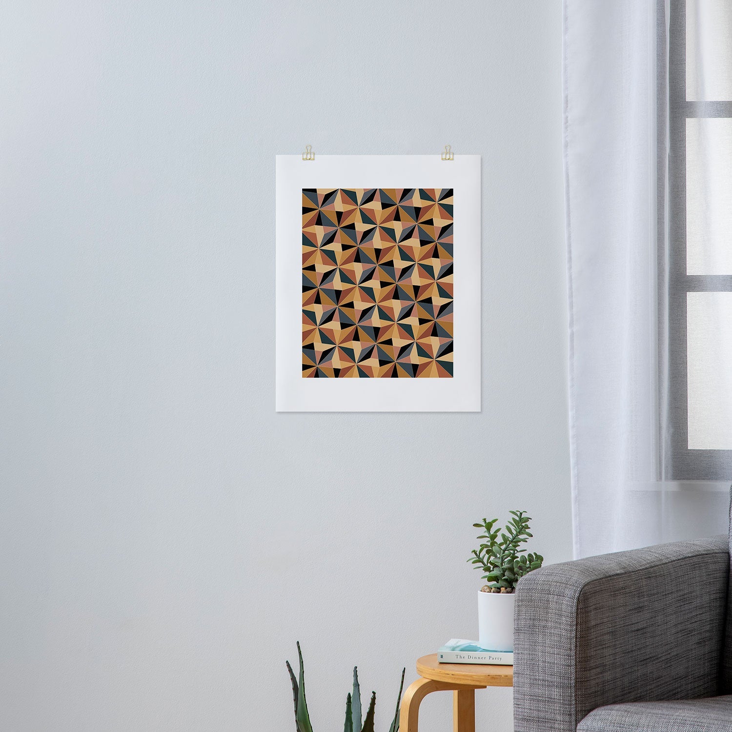 Colour Poems Kaleidoscope I Art Print