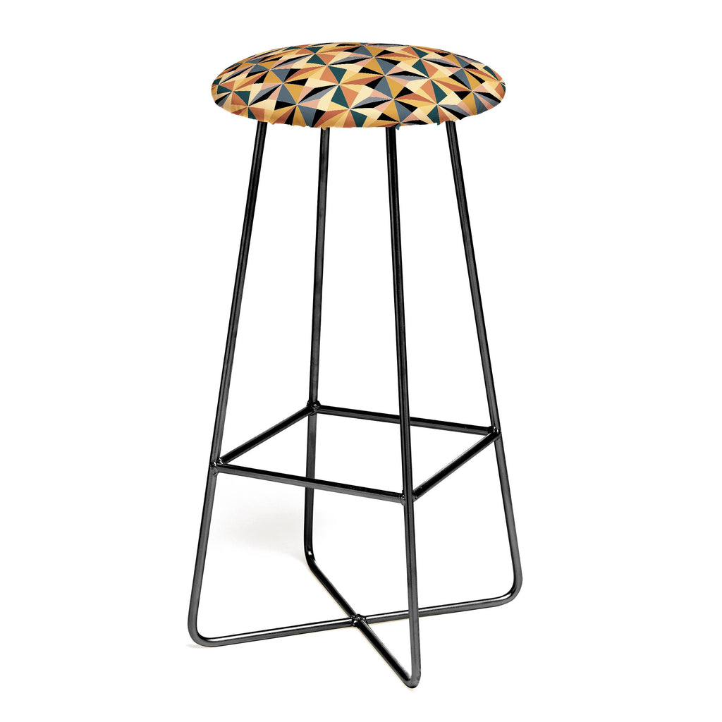 Colour Poems Kaleidoscope I Bar Stool