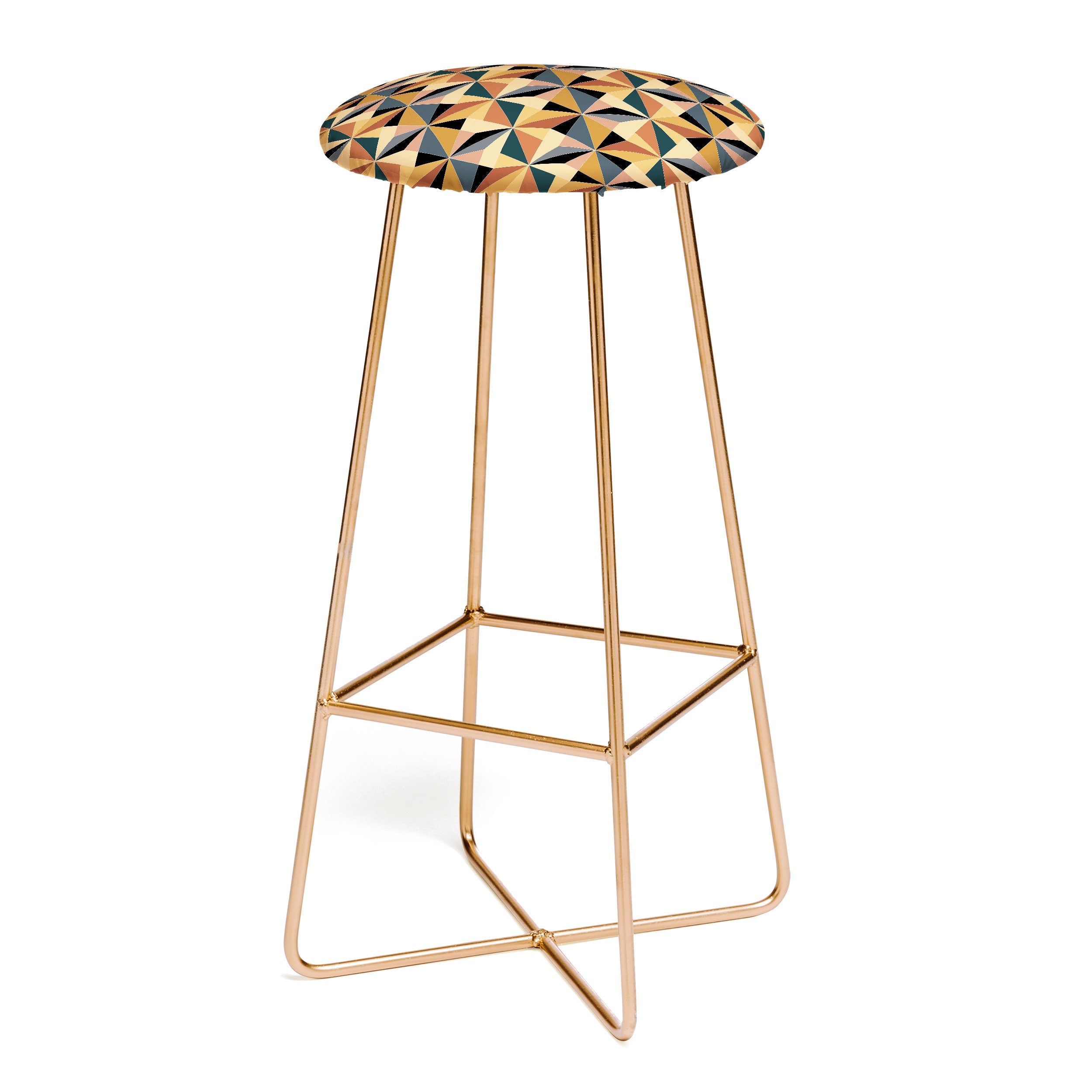 Colour Poems Kaleidoscope I Bar Stool