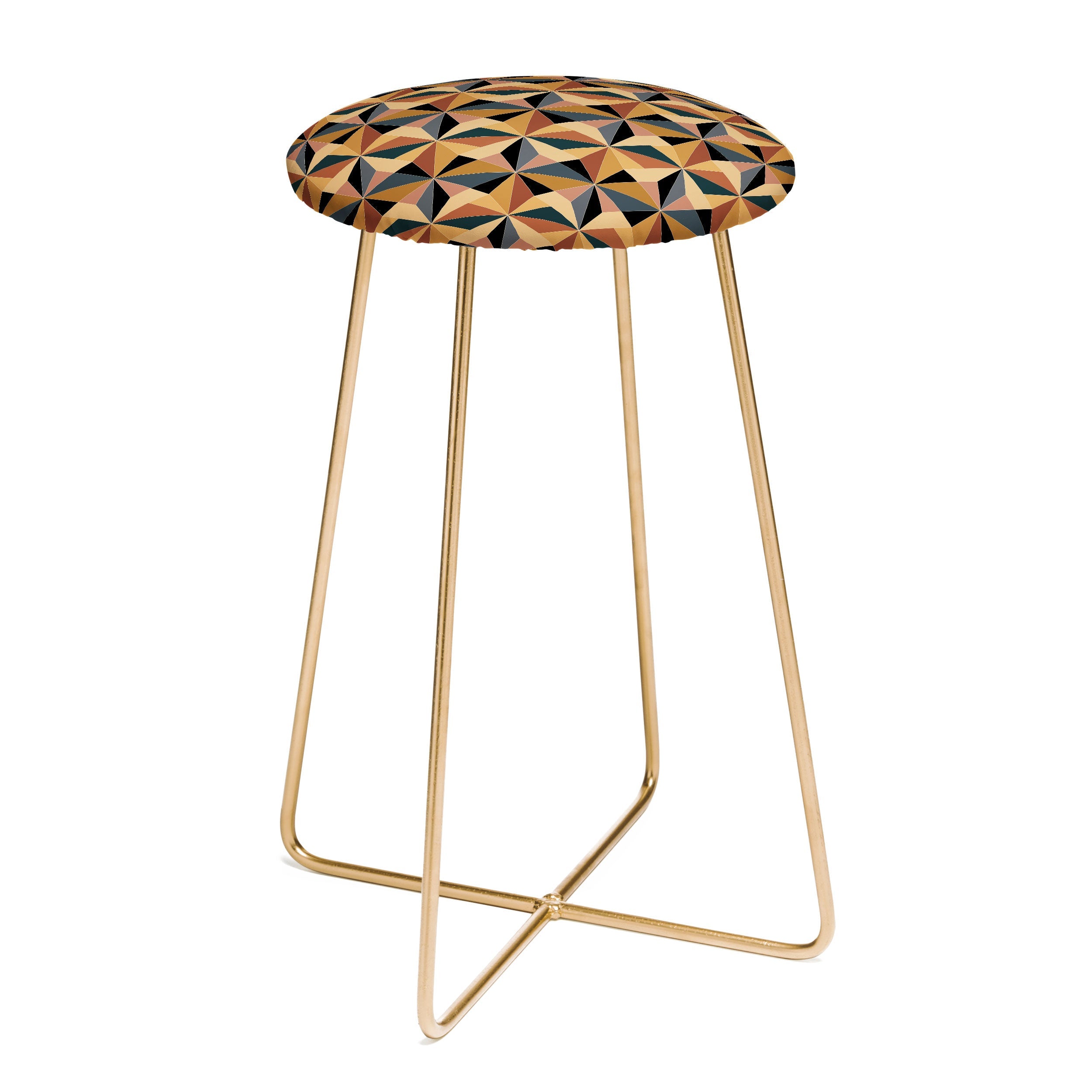 Colour Poems Kaleidoscope I Counter Stool
