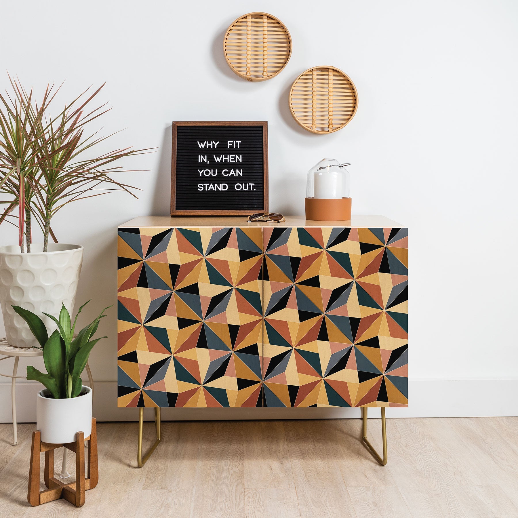 Colour Poems Kaleidoscope I Credenza