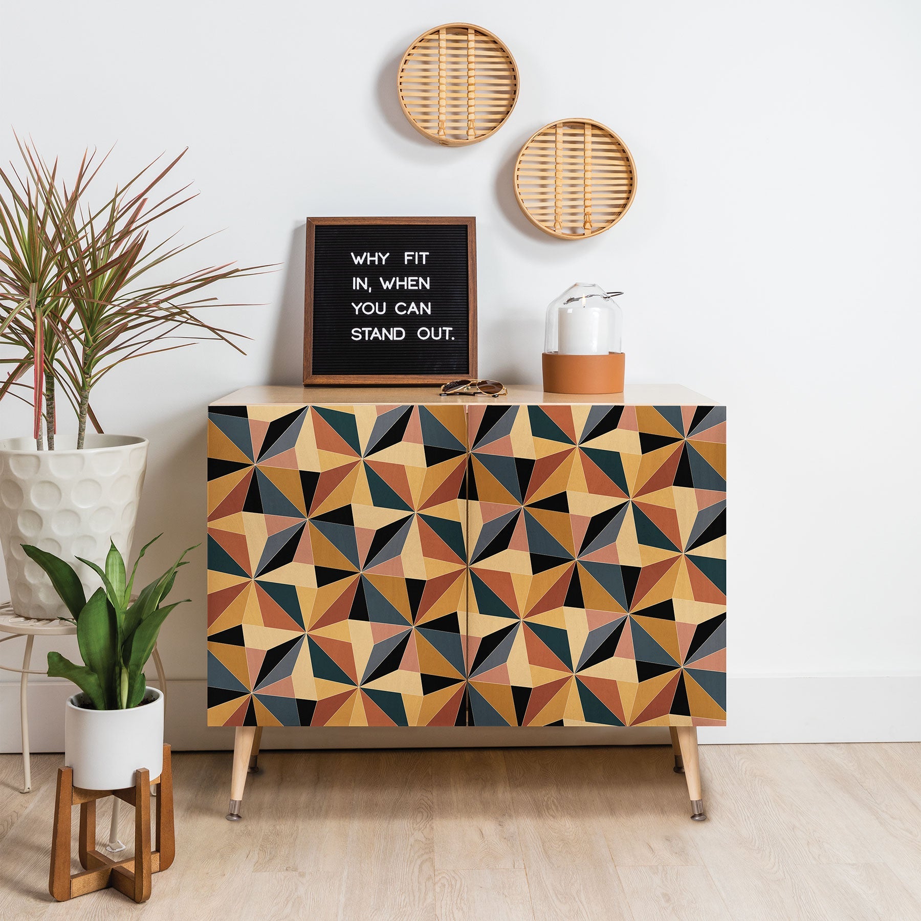 Colour Poems Kaleidoscope I Credenza