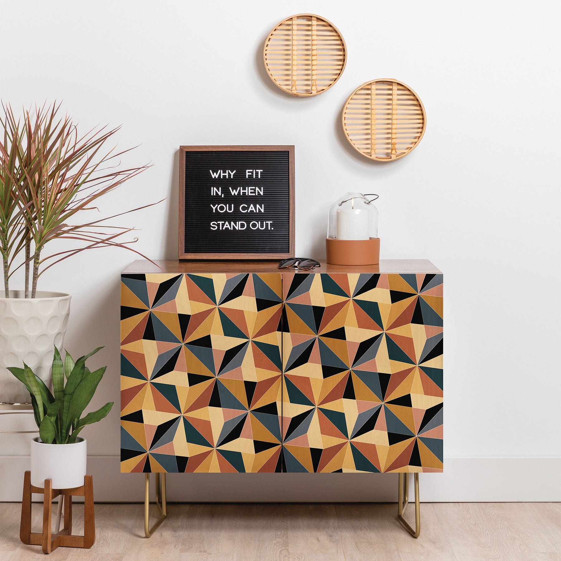 Colour Poems Kaleidoscope I Credenza