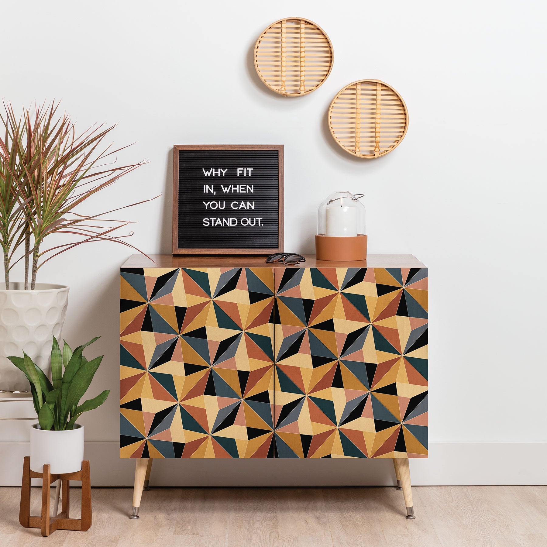 Colour Poems Kaleidoscope I Credenza