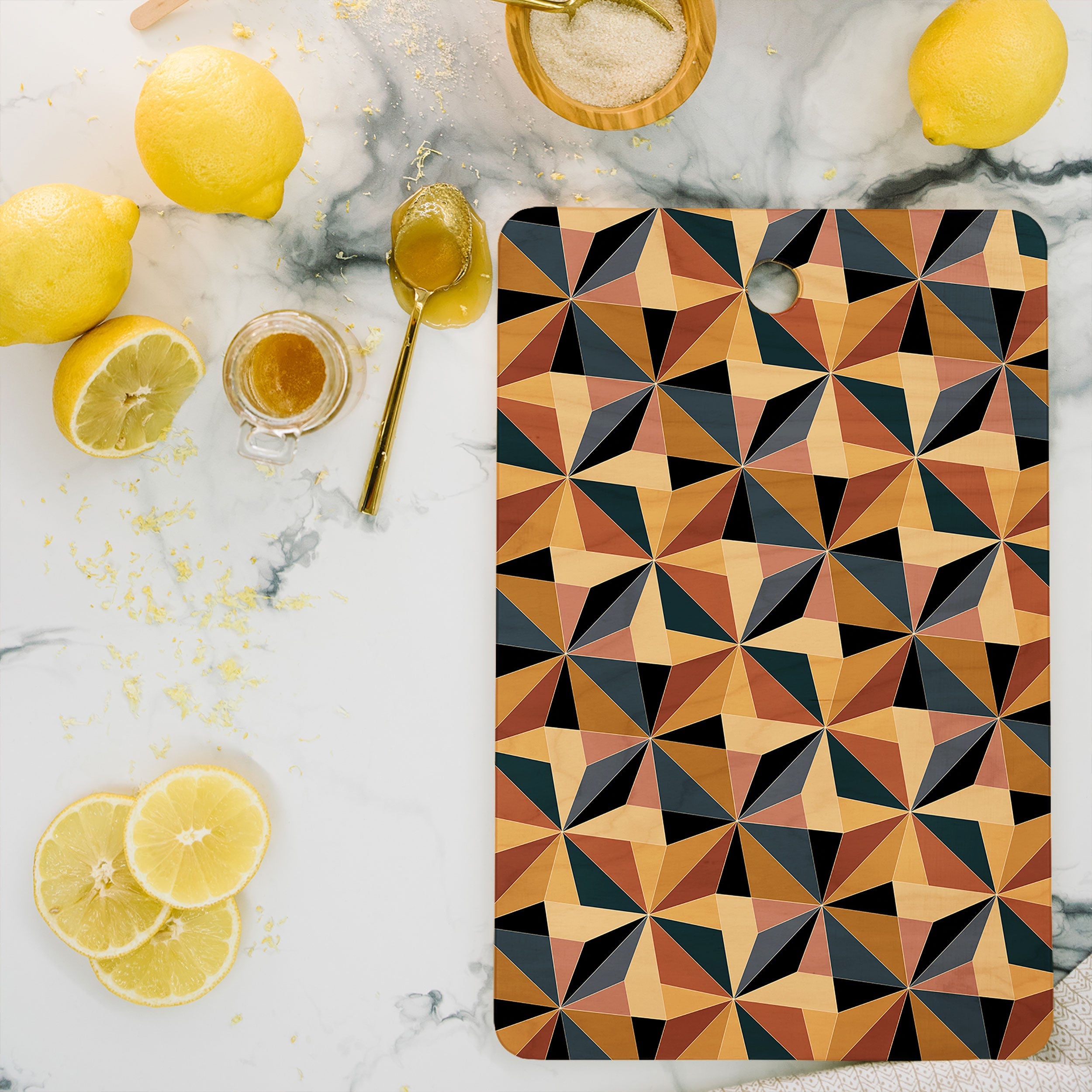 Colour Poems Kaleidoscope I Cutting Board Rectangle