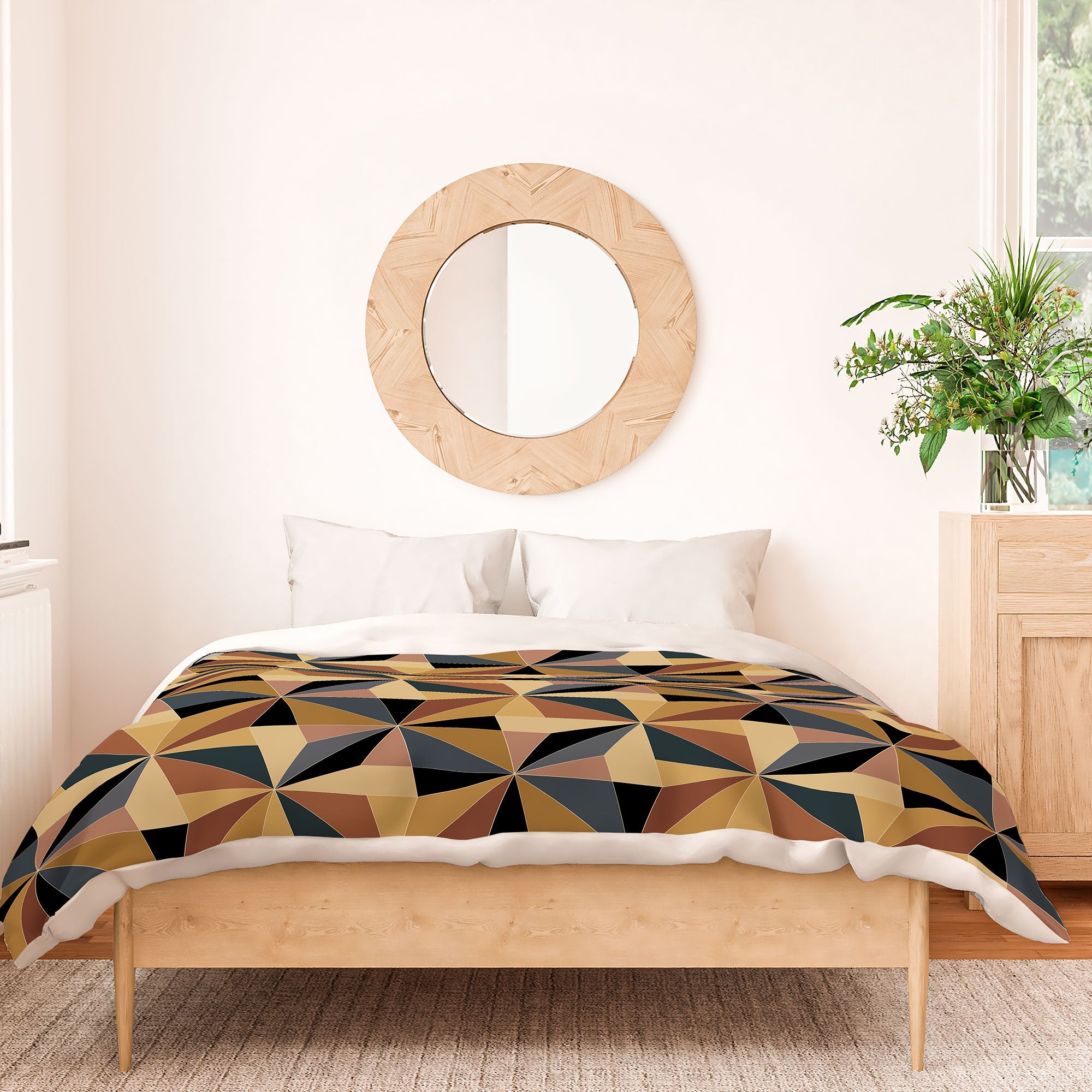 Colour Poems Kaleidoscope I Duvet Cover