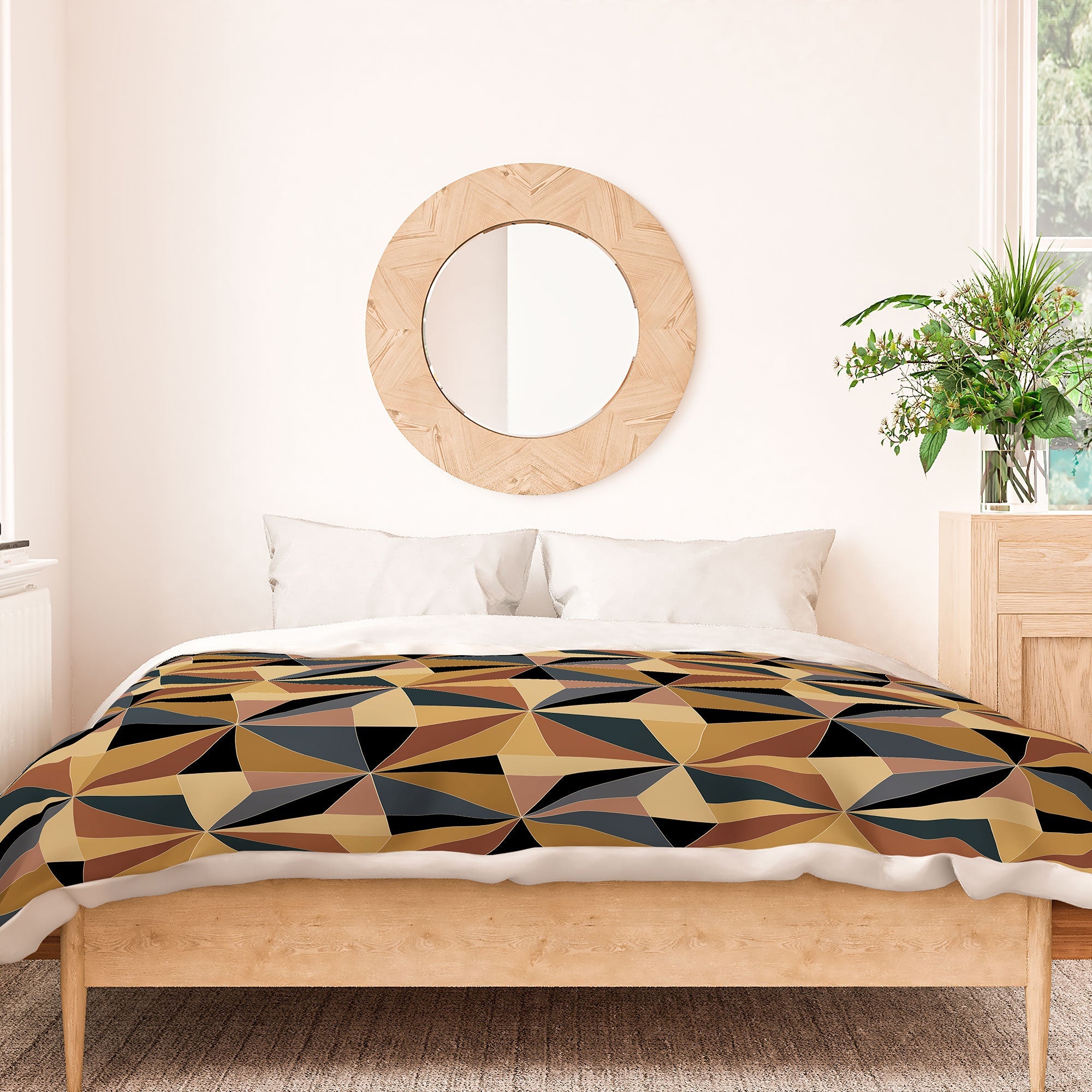 Colour Poems Kaleidoscope I Duvet Cover